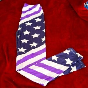 Ladies patriotic leggins